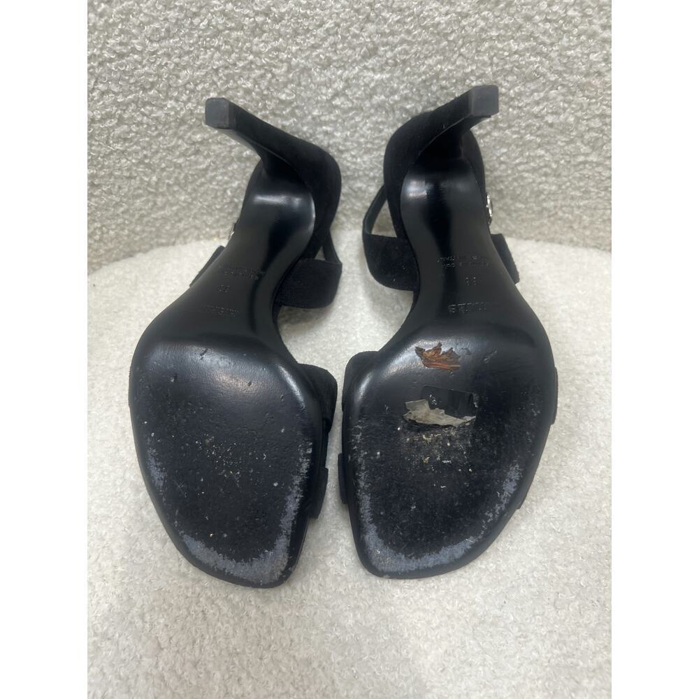 Hermes Holy 105 Sandal in Black Suede Size 36 - Picture 2 of 5